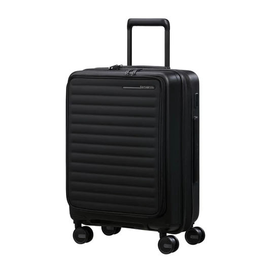 Samsonite Restackd Spinner 55cm Laptopos Kabina Walizka Black