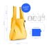 Obraz 7/7 -Notabag Recycled – Golden 2in1 váll &amp; háti bevásárlótáska