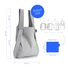 Obraz 7/7 -Notabag Recycled – Grey 2in1 váll &amp; háti bevásárlótáska