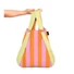 Obraz 4/5 -Notabag Recycled – Vanilla Stripes 2in1  torba